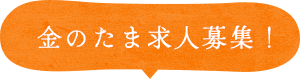 金のたま求人募集！